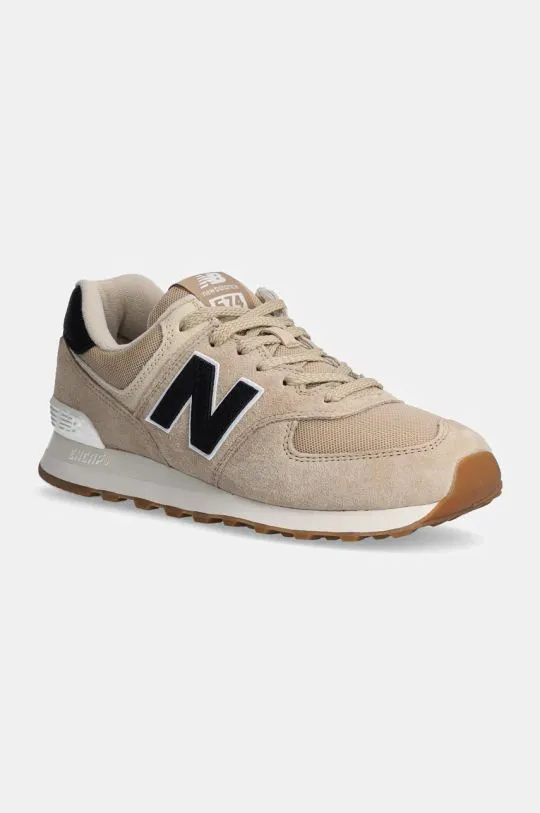 New Balance sneakers 574 beige color U574RAC