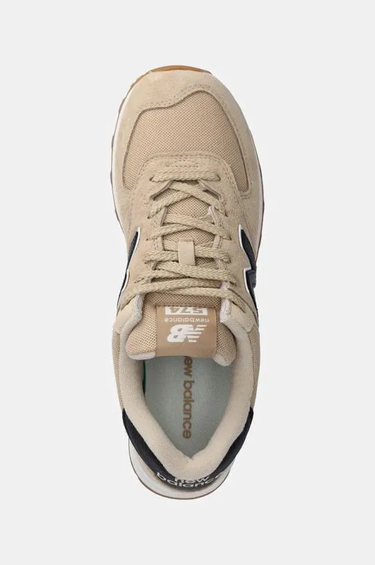 New Balance sneakers 574 beige color U574RAC