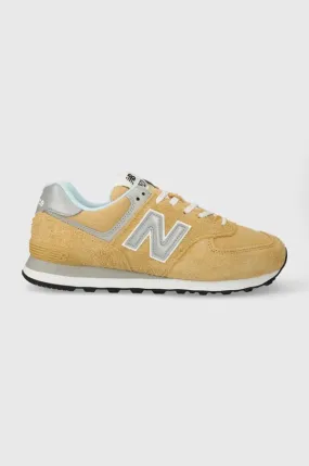 New Balance suede sneakers 574 beige color U574PGW