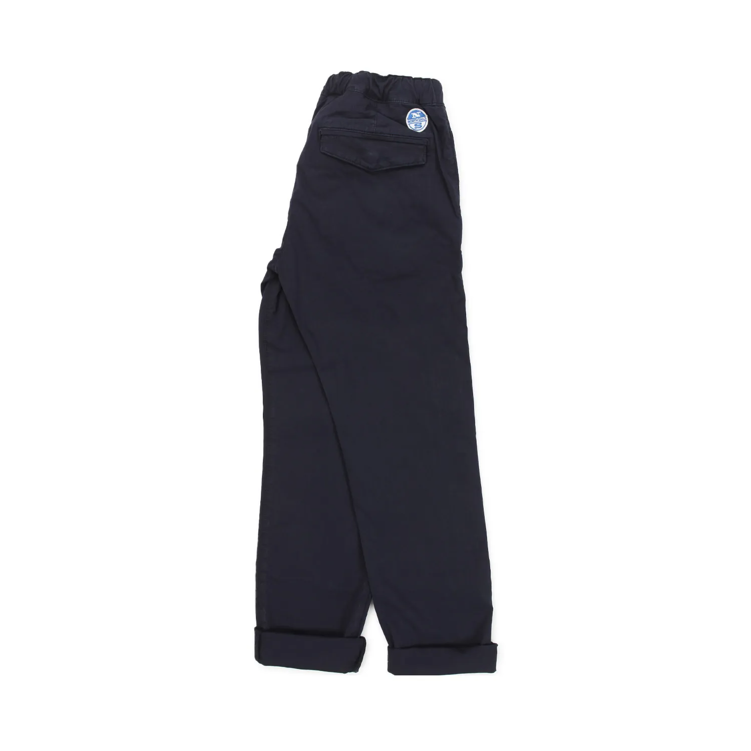 North Sails Navy Blue Pants With Drawstring For Children And Teen