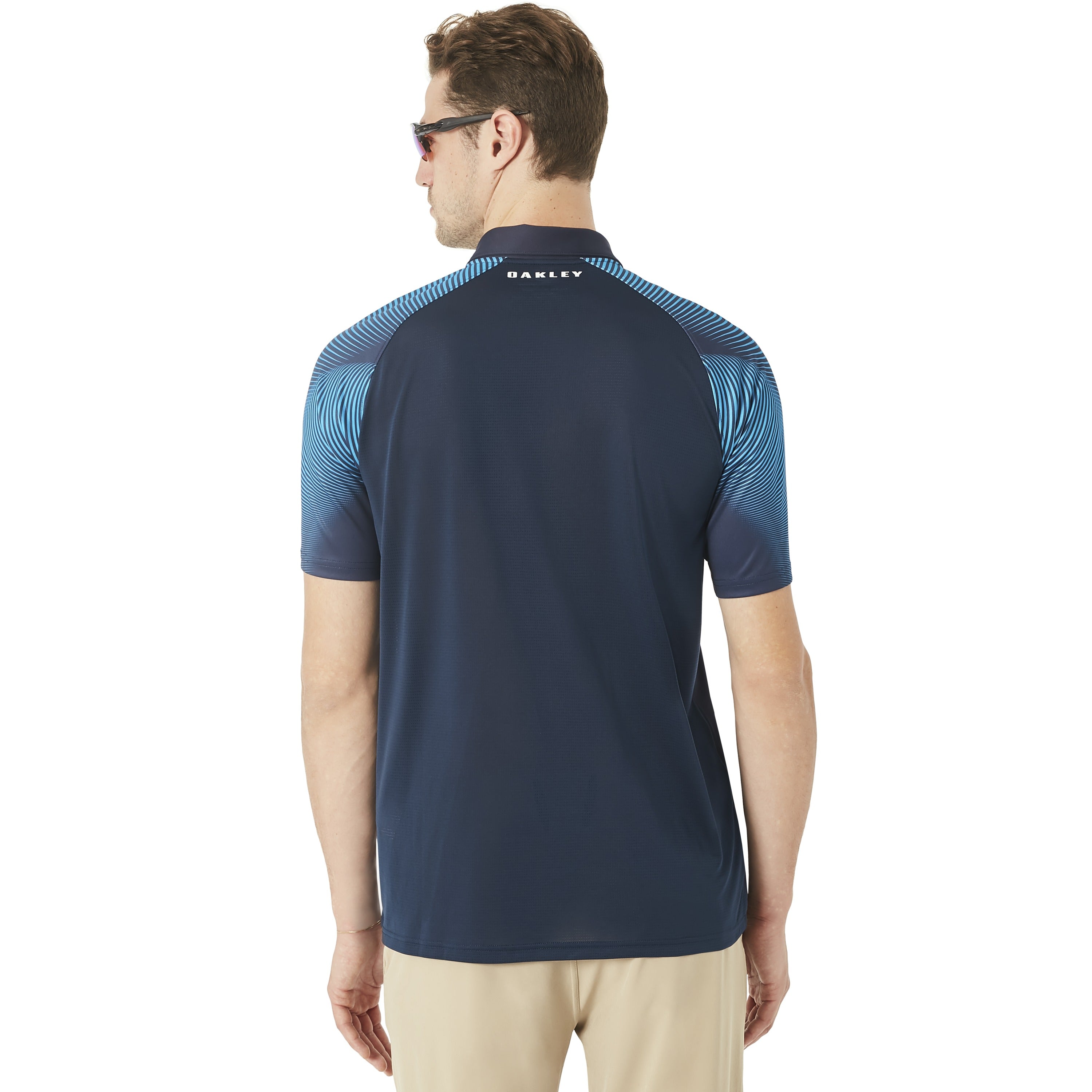 Oakley Golf Mens Aero Motion Short Sleeve Polo