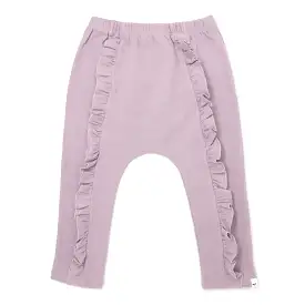 oh baby! Millie Ruffle Front Pant - Dusty Lavender