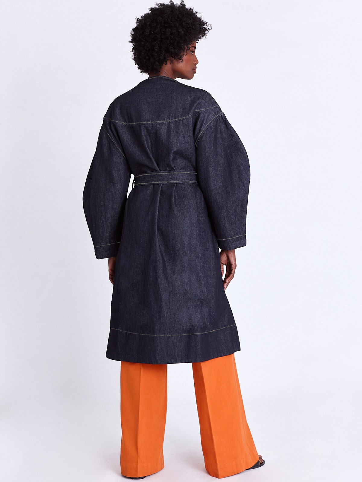 Ohemaa Oversized Wrap Coat