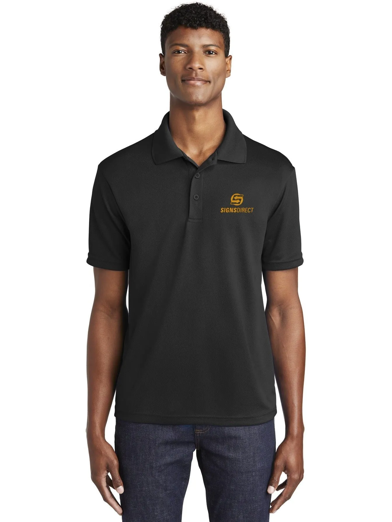 OUTLET-Sport-TekPosiChargeRacerMesh Polo