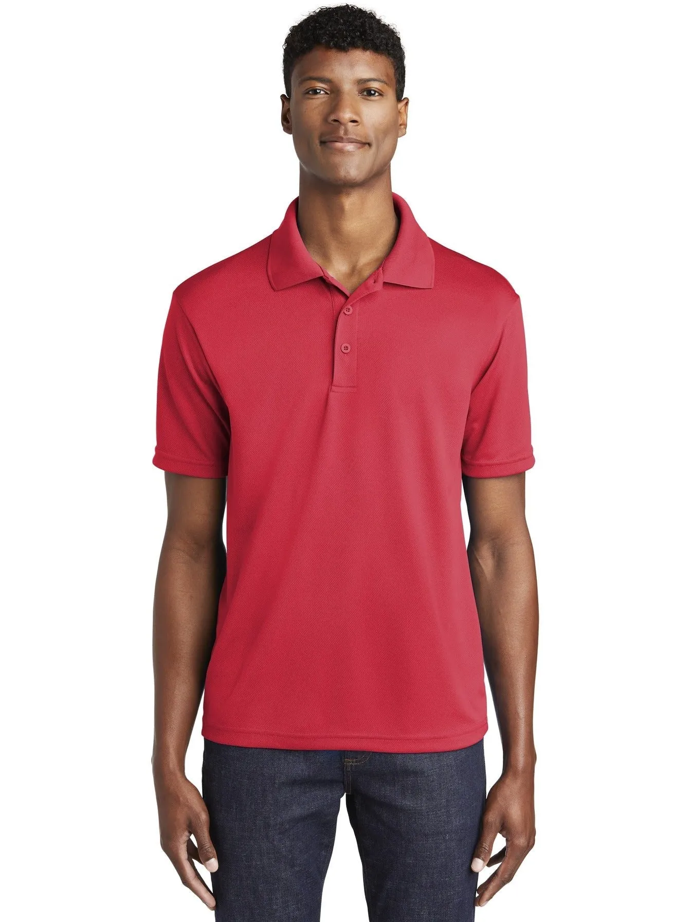 OUTLET-Sport-TekPosiChargeRacerMesh Polo