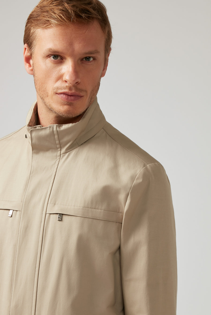 Pal Zileri Men's Oyster Jacket - TAN