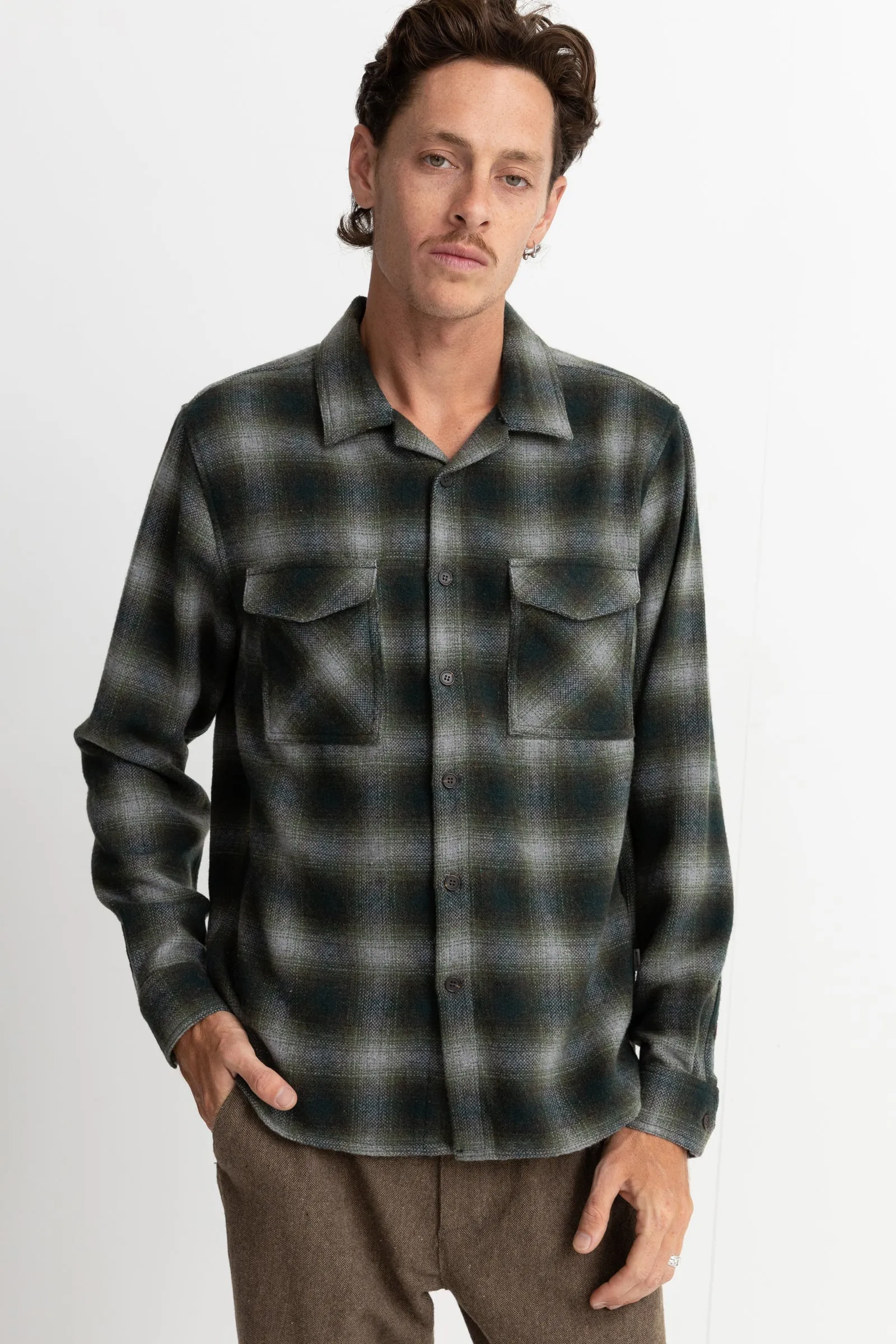 Plaid Ls Flannel Pine