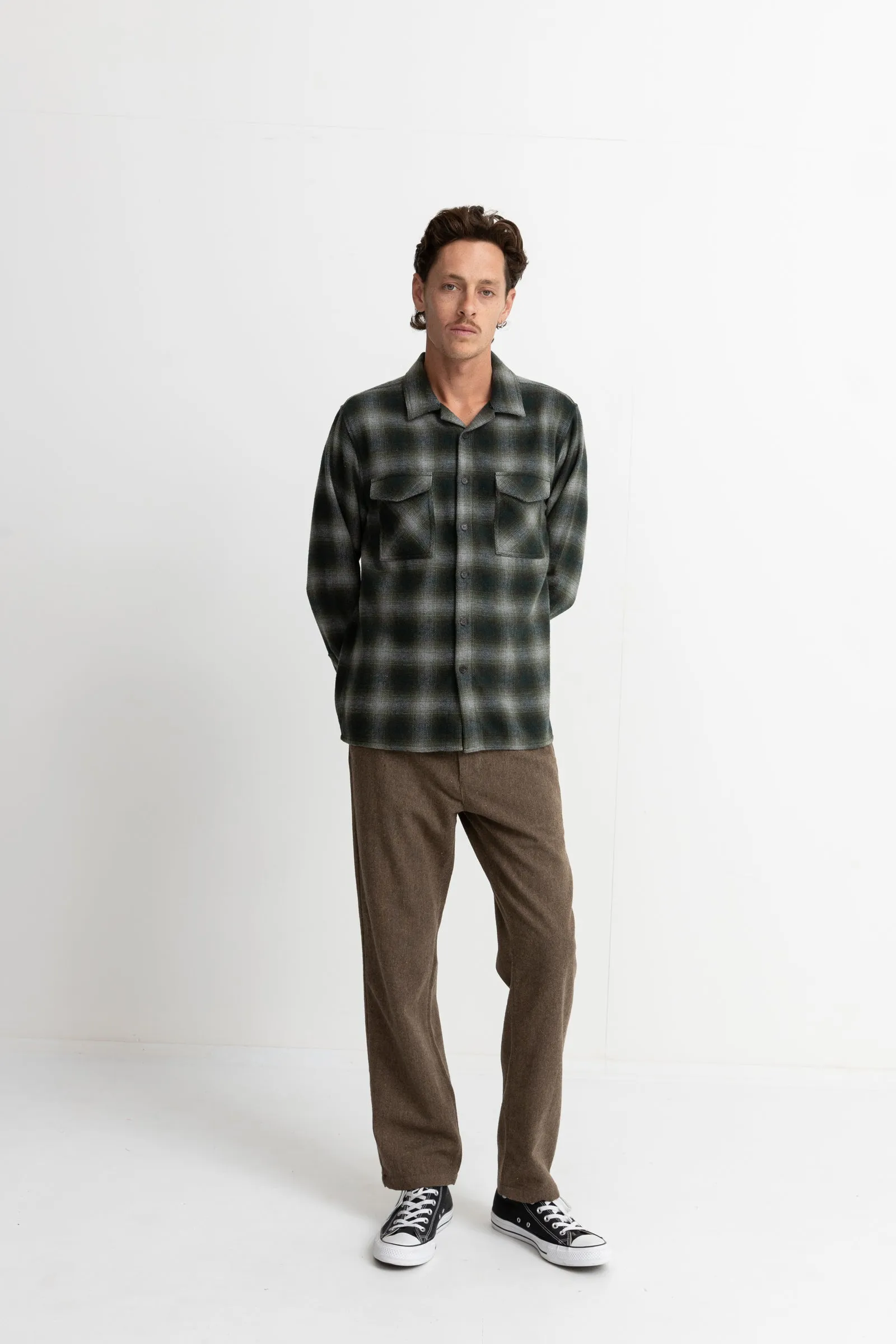 Plaid Ls Flannel Pine