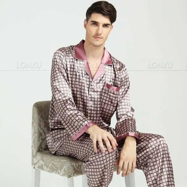 Polka Dot King Men Pajama Set