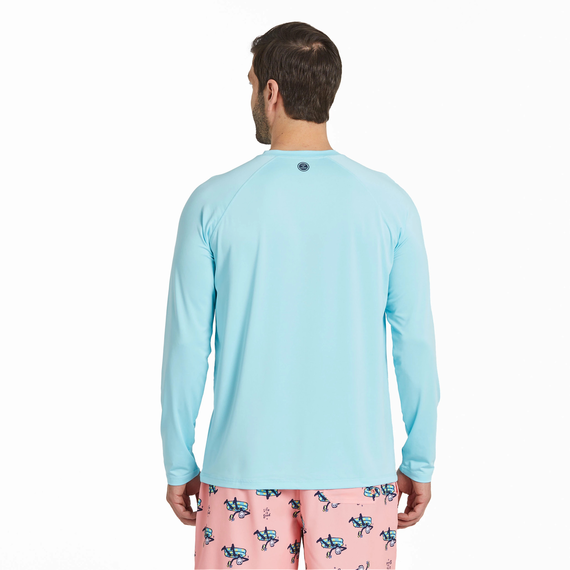 Pool Party Men's Long Sleeve Rashguard