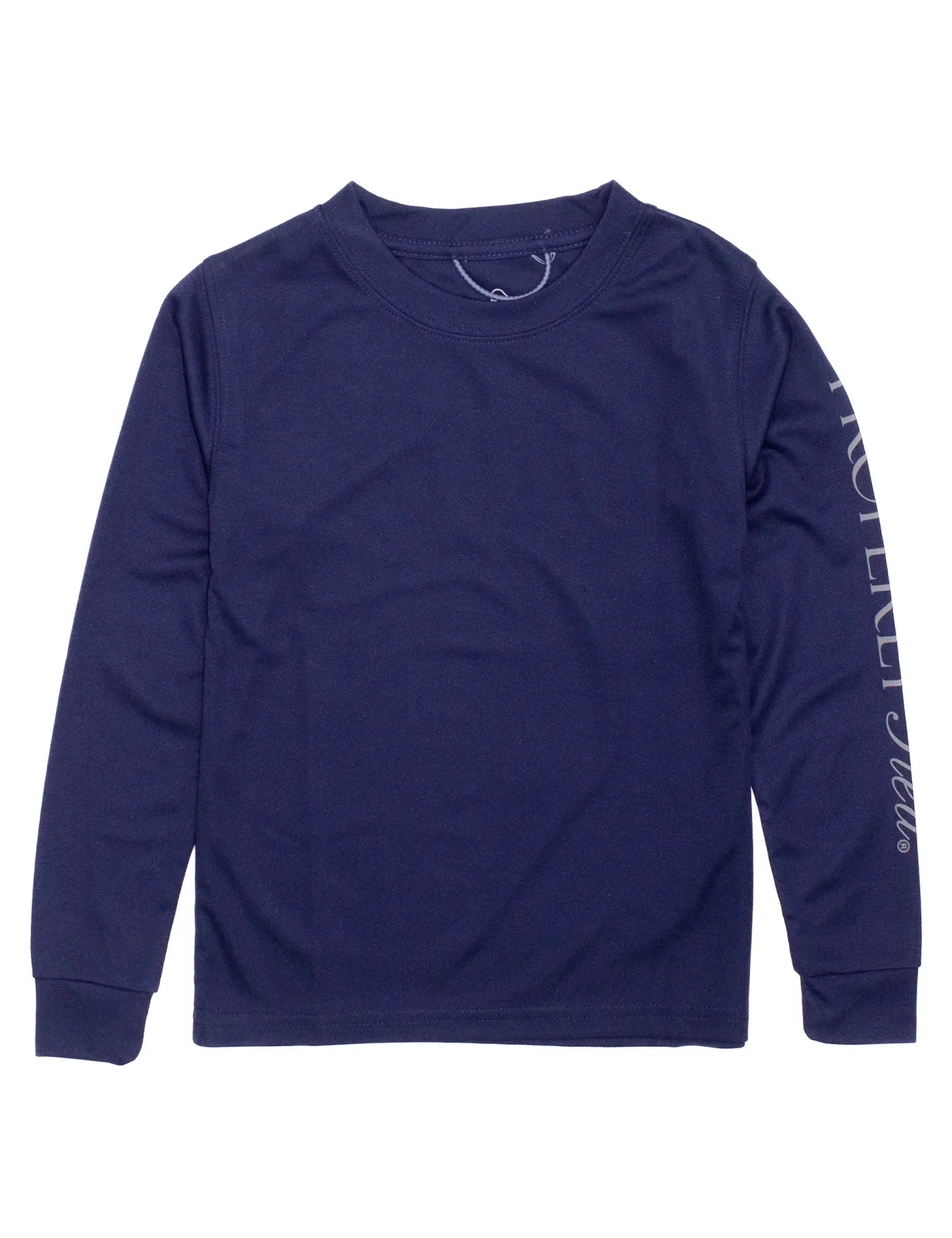 Properly Tied Boys Tidal Rashguard Navy