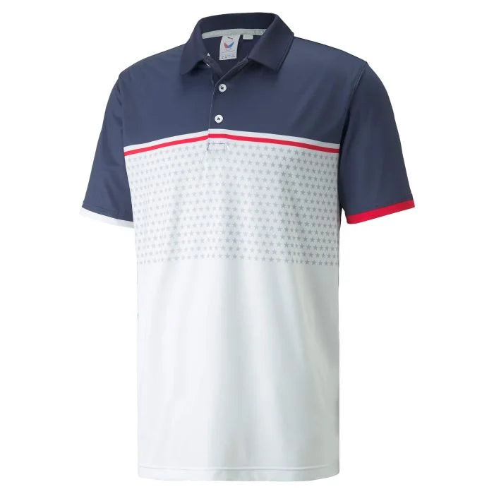 Puma Men's Volition Patriot Golf Polo