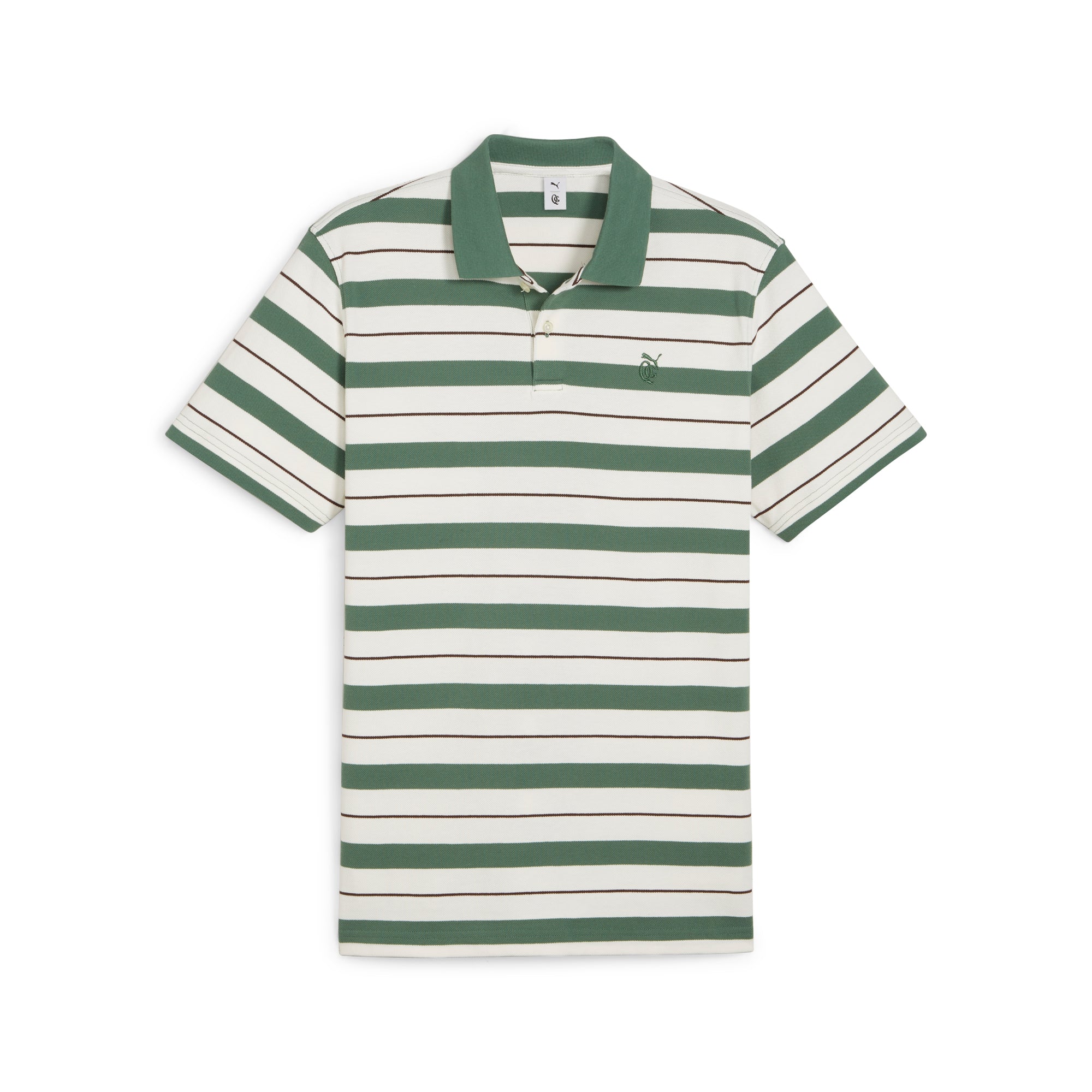 Puma x Quiet Golf Sunday Stripe Golf Polo