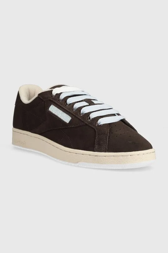 Reebok suede sneakers Club C brown color