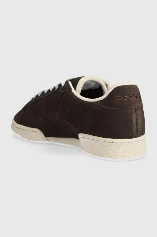 Reebok suede sneakers Club C brown color