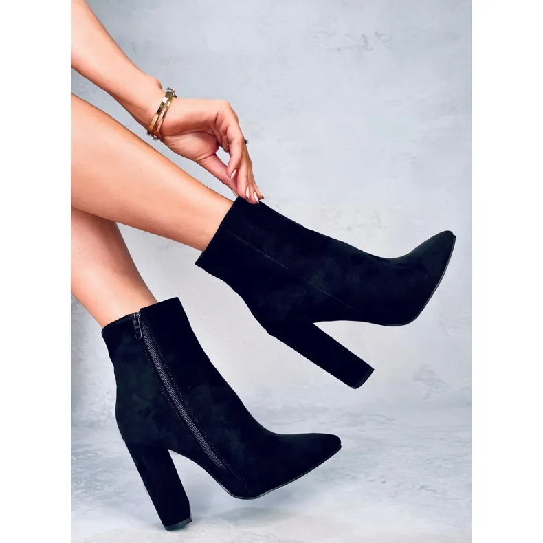 Rivers Black heeled boots