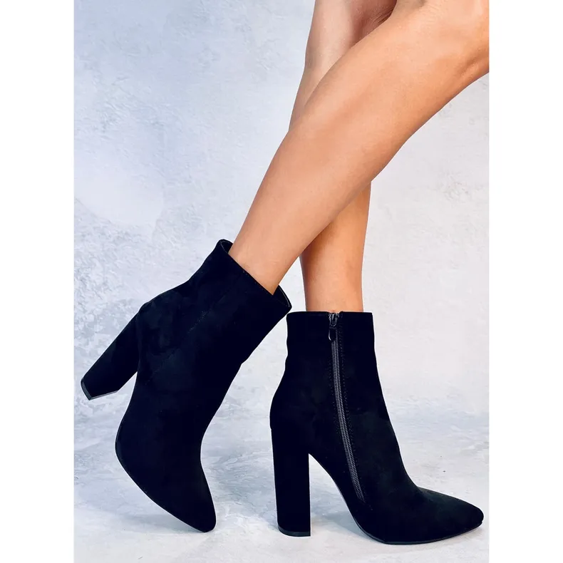 Rivers Black heeled boots