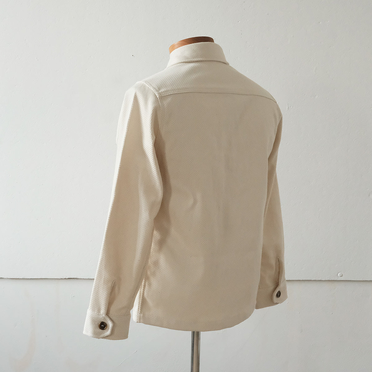 Sashiko Studio Coat - Natural