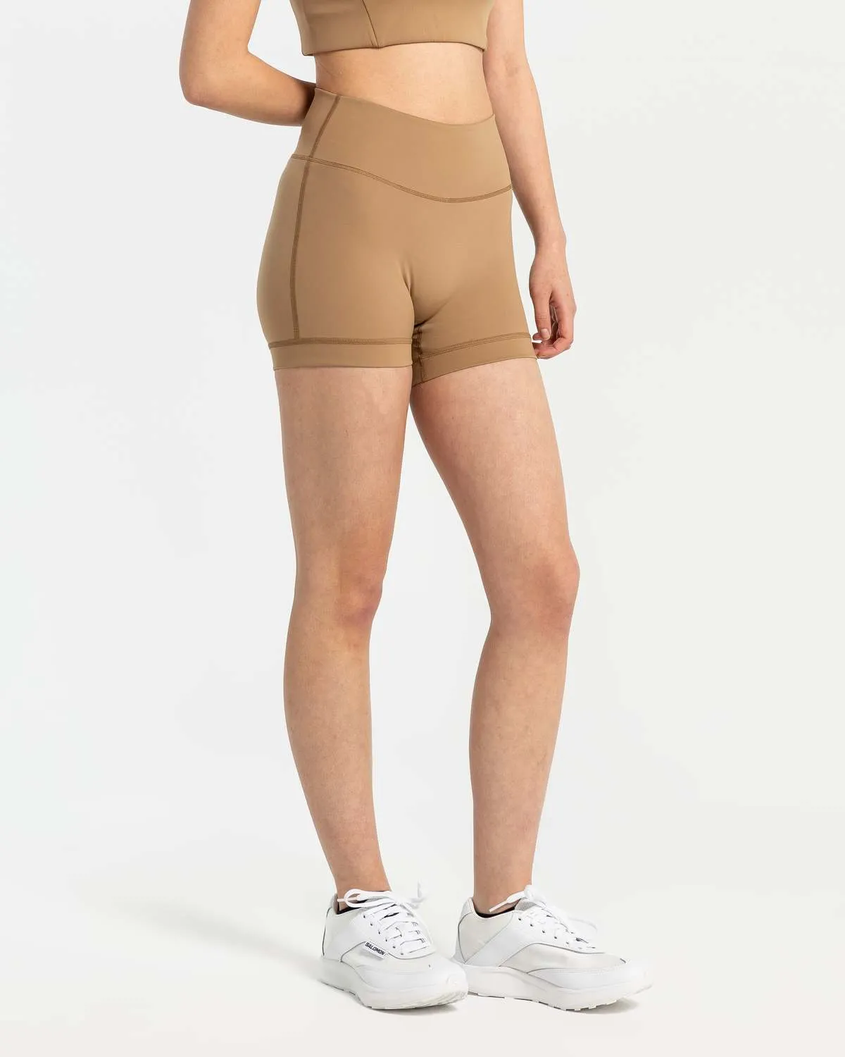 Shala Yoga Short Tights - Sand