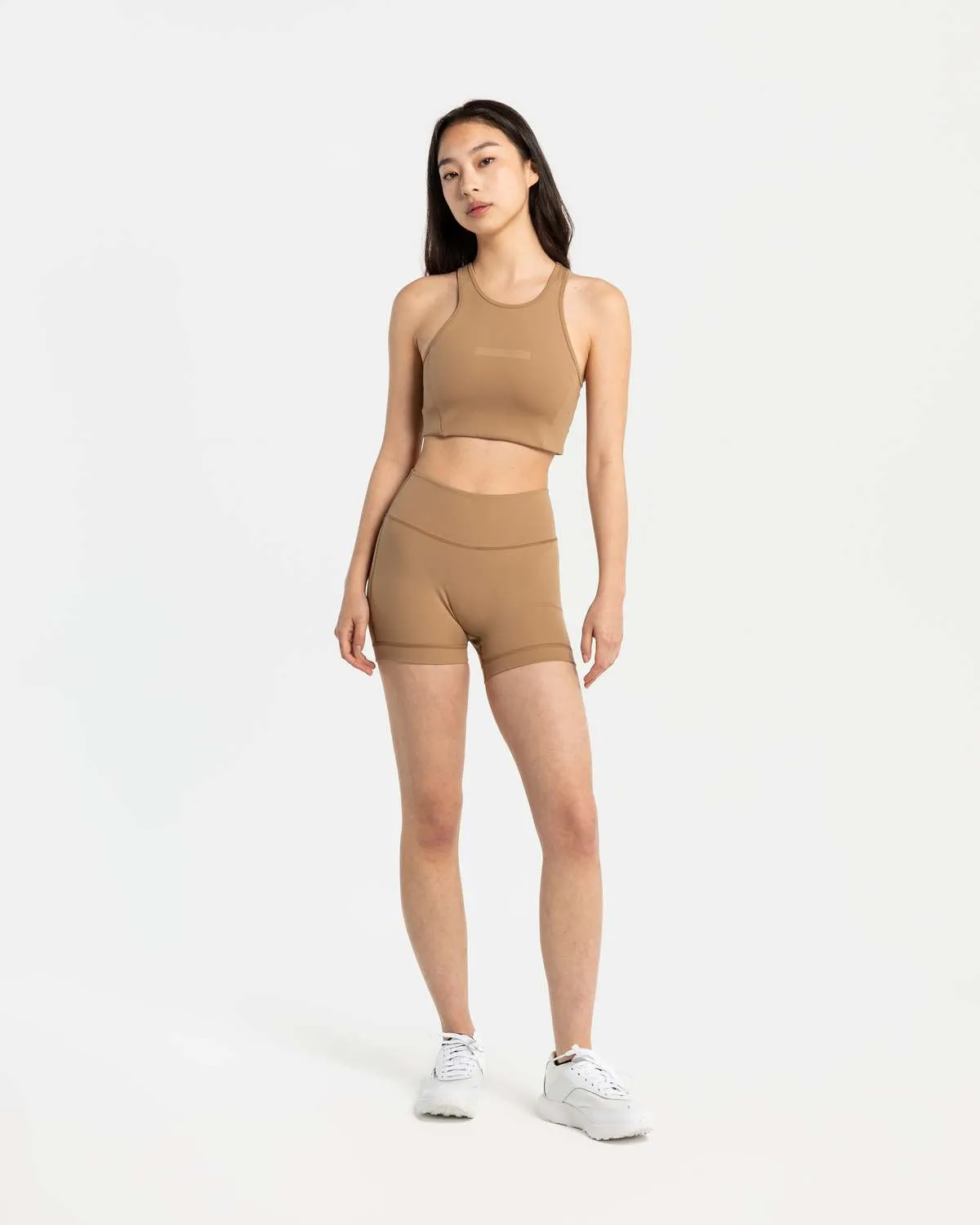 Shala Yoga Short Tights - Sand