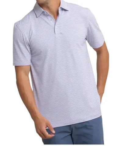 Southern Tide Ryder Polo In Heather Orchid Petal