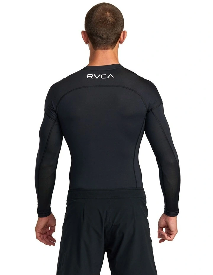 Sport Long Sleeve Rashguard in Black