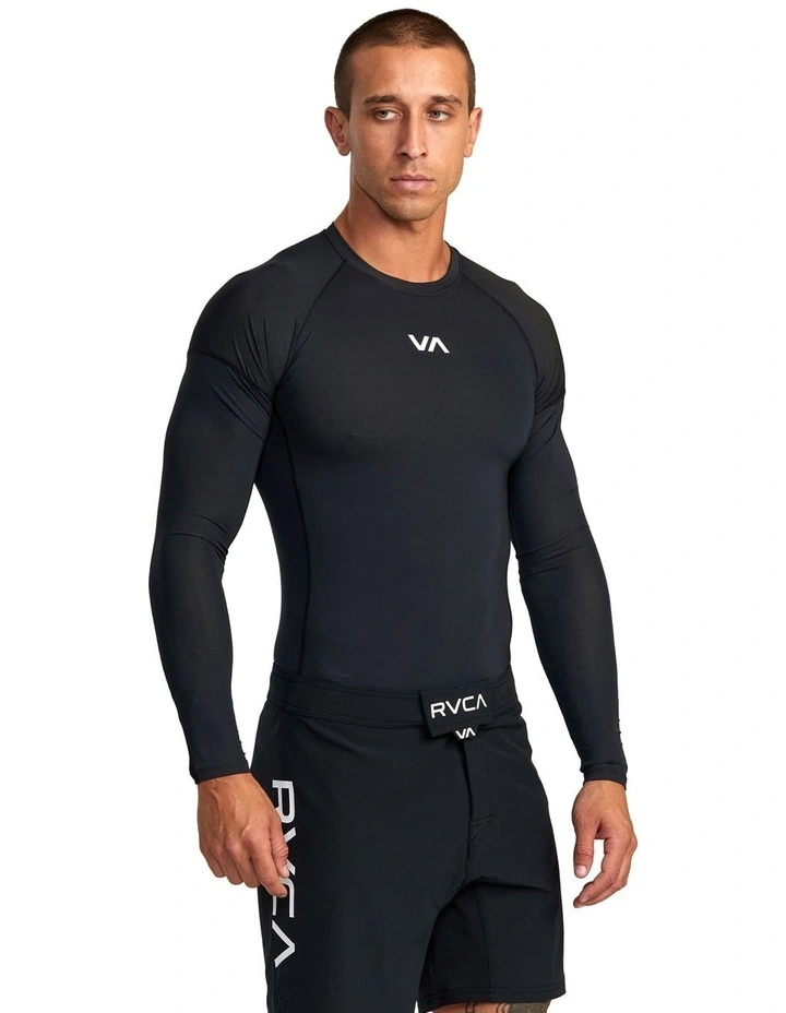 Sport Long Sleeve Rashguard in Black