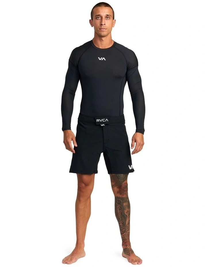 Sport Long Sleeve Rashguard in Black