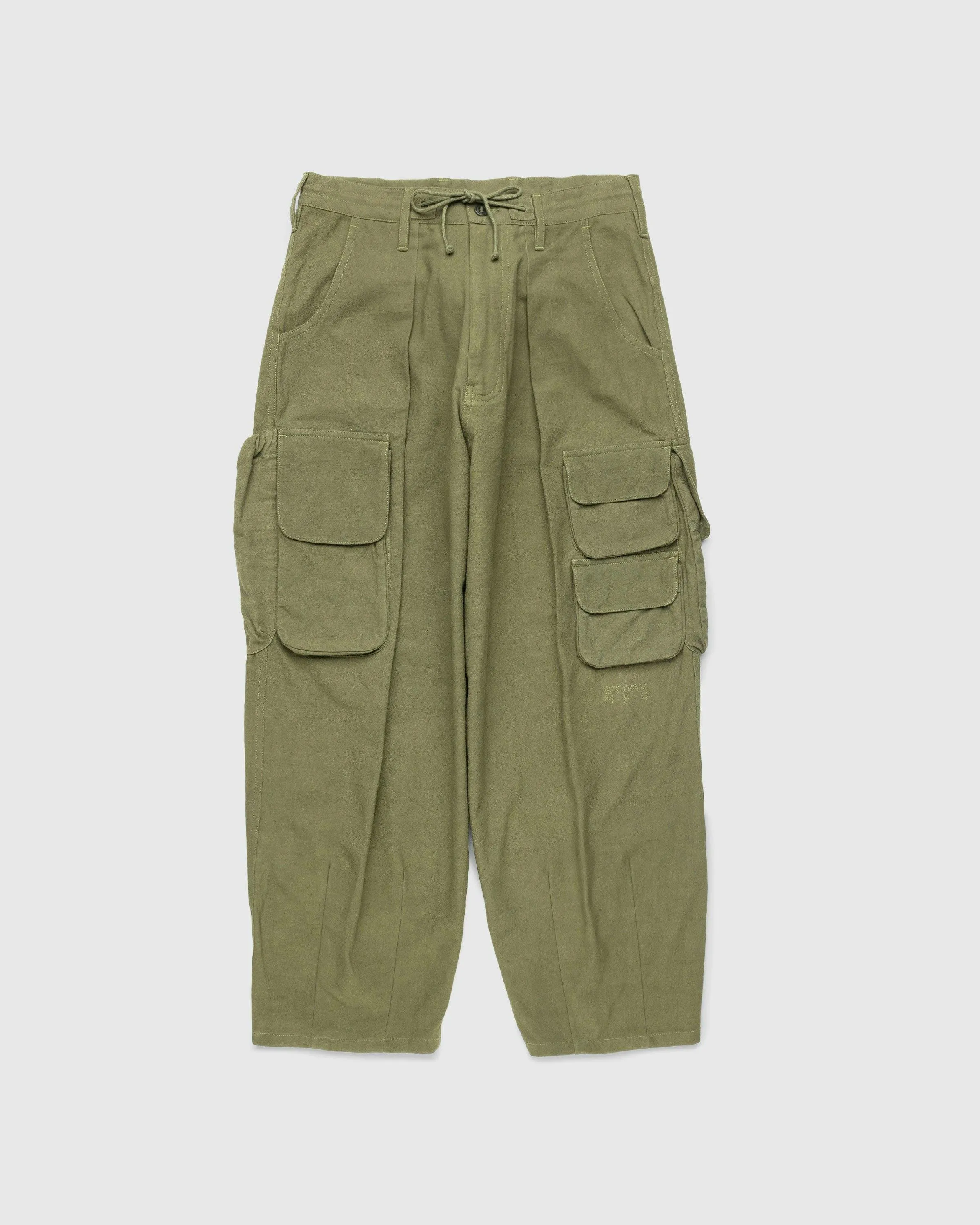 Story mfg. – Forager Pants Olive Slub | Highsnobiety Shop