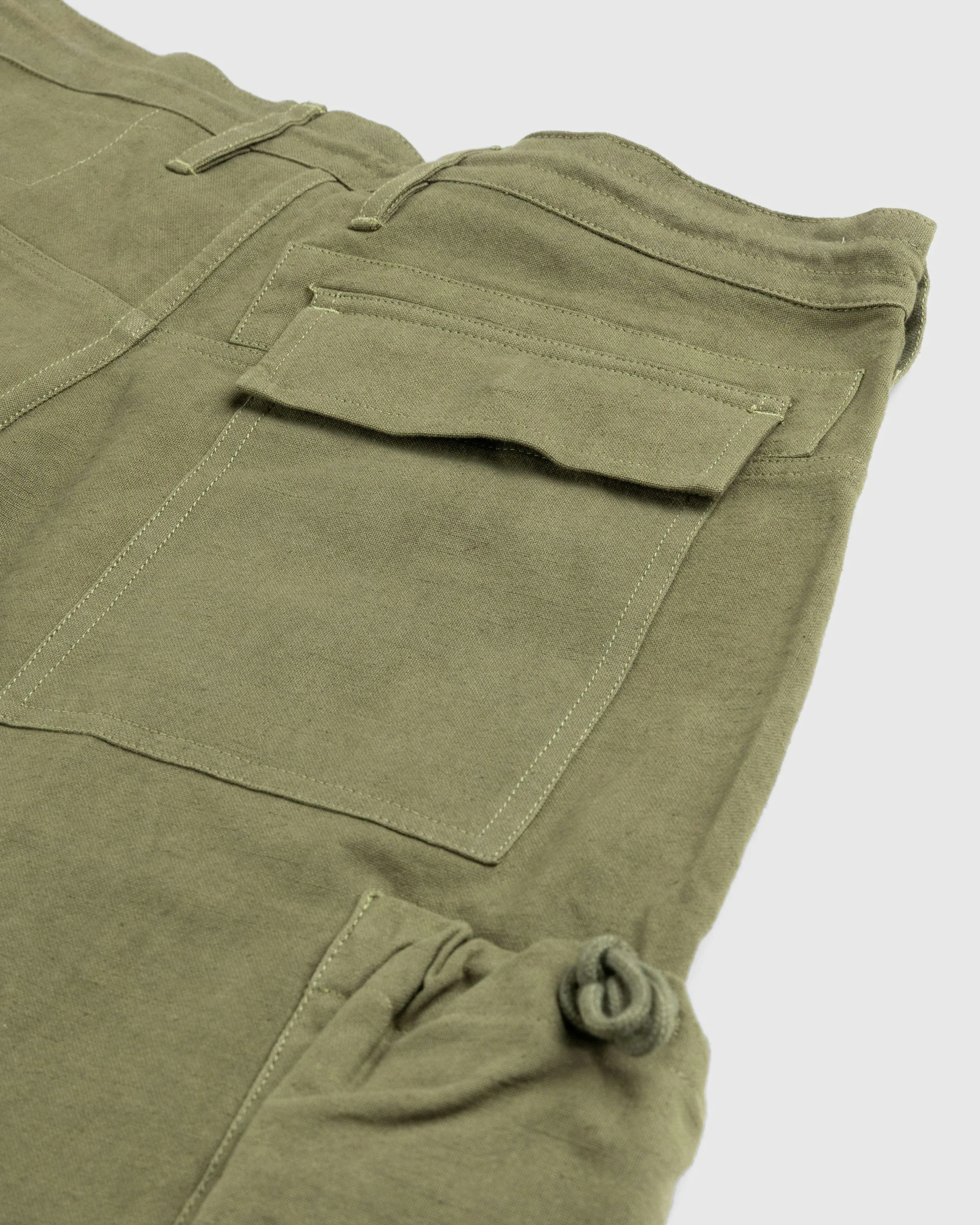 Story mfg. – Forager Pants Olive Slub | Highsnobiety Shop