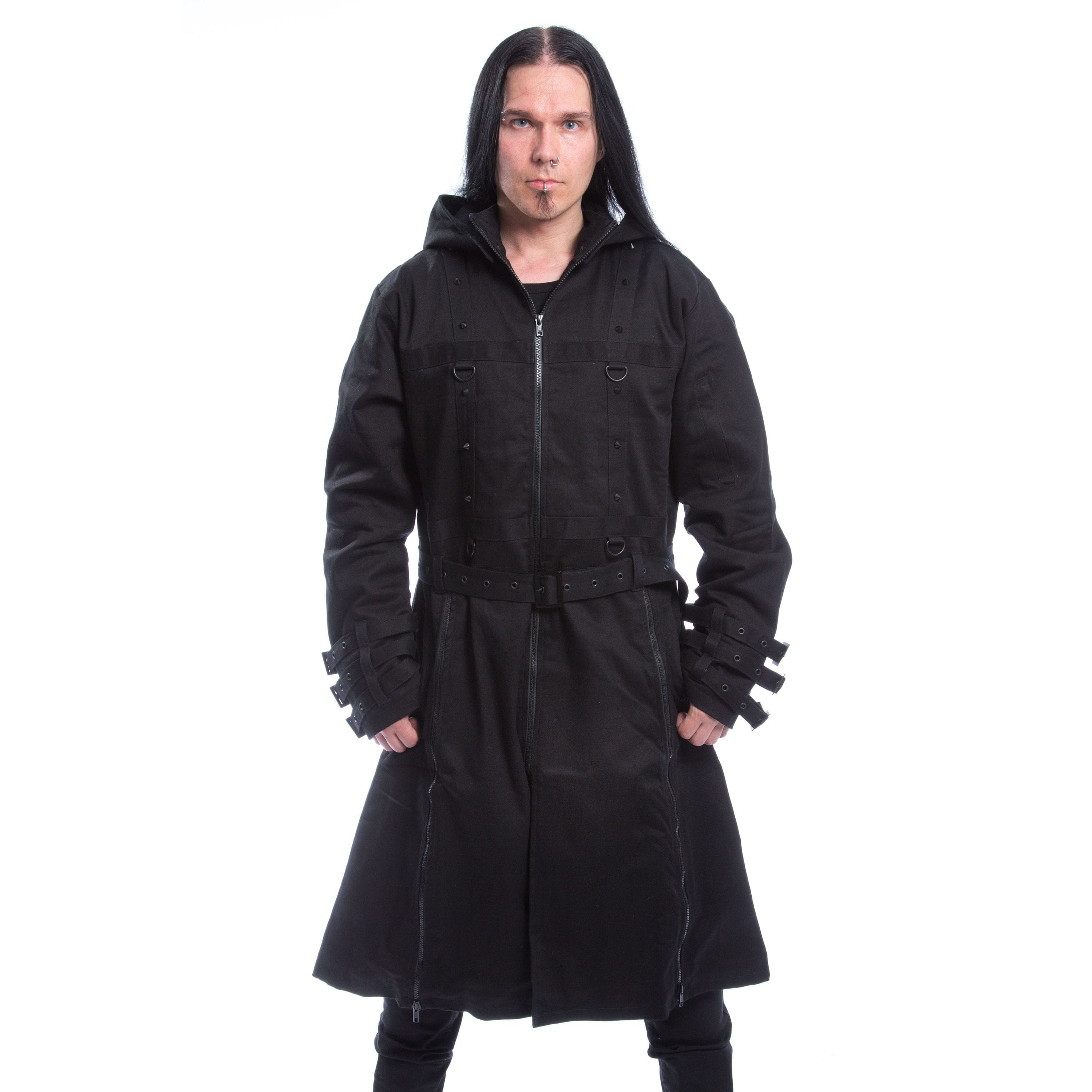 TARQUIN COAT - BLACK