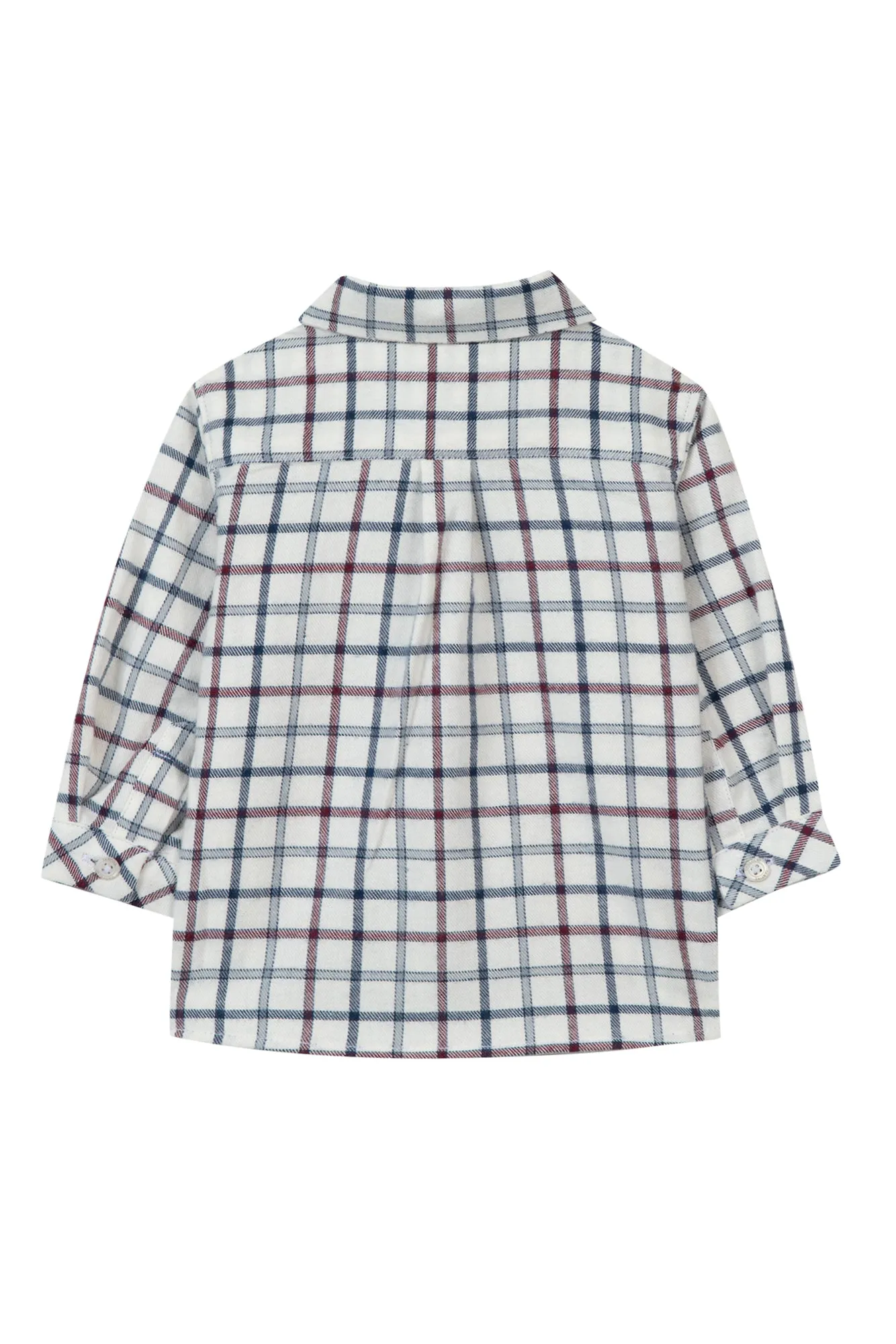 Tartine Boy's LS Flannel Check Button Up Shirt