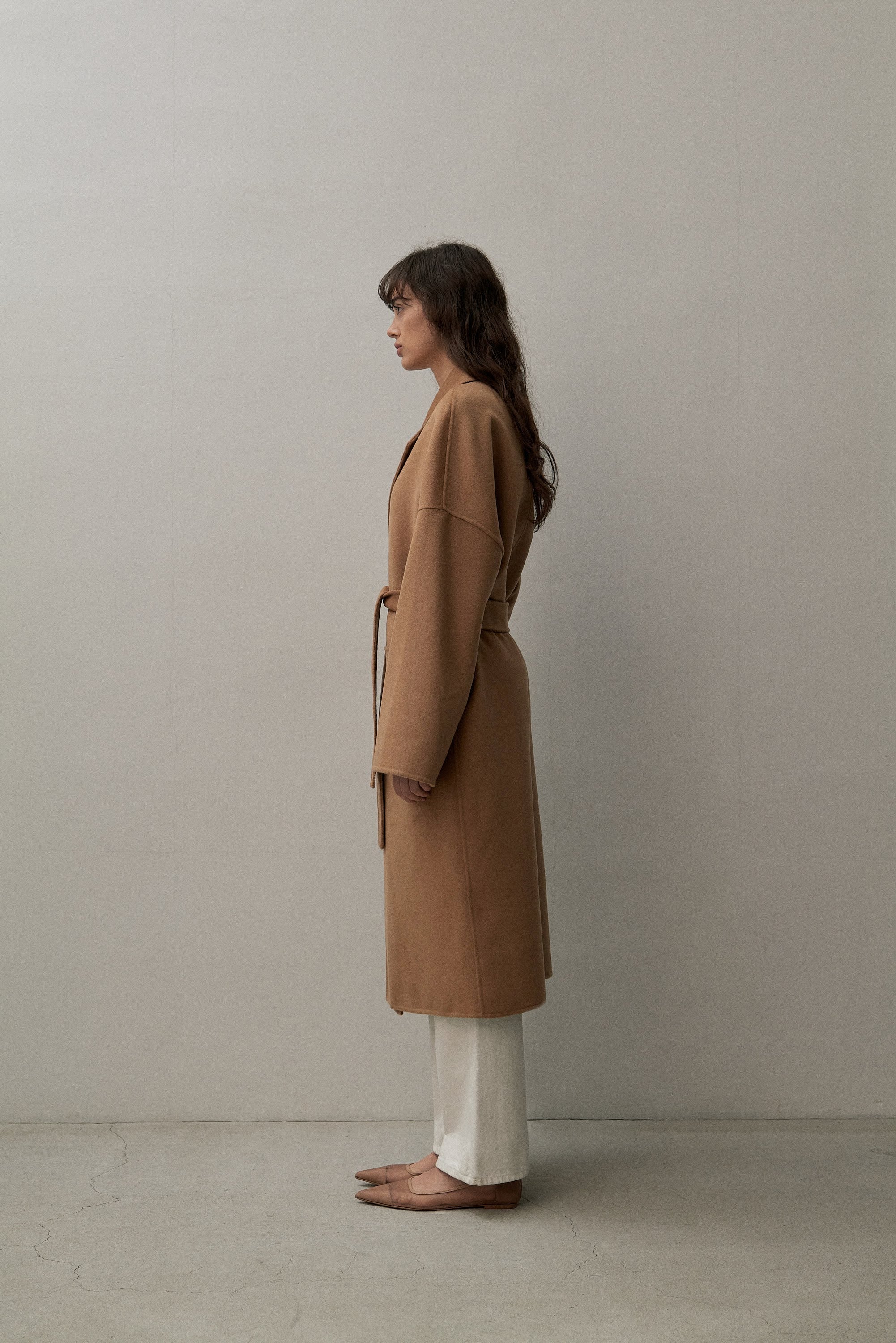 THE BOYFRIEND COAT - CAMEL 90/10