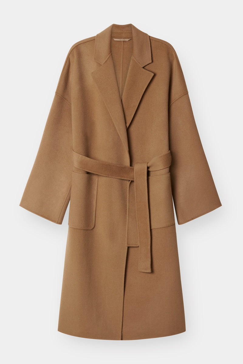 THE BOYFRIEND COAT - CAMEL