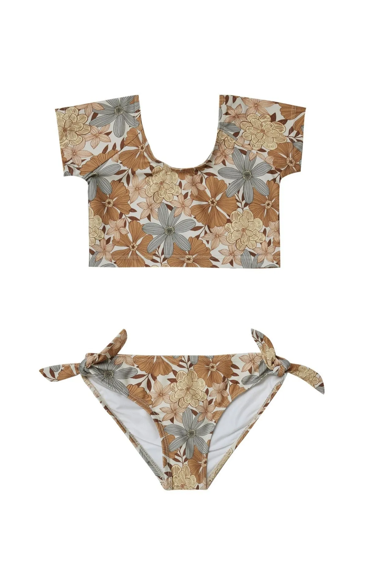 The Cropped Rashguard Swimsuit by Rylee + Cru - BABY