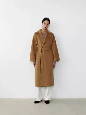 THE CURATED CLASSIC COAT - CAMEL