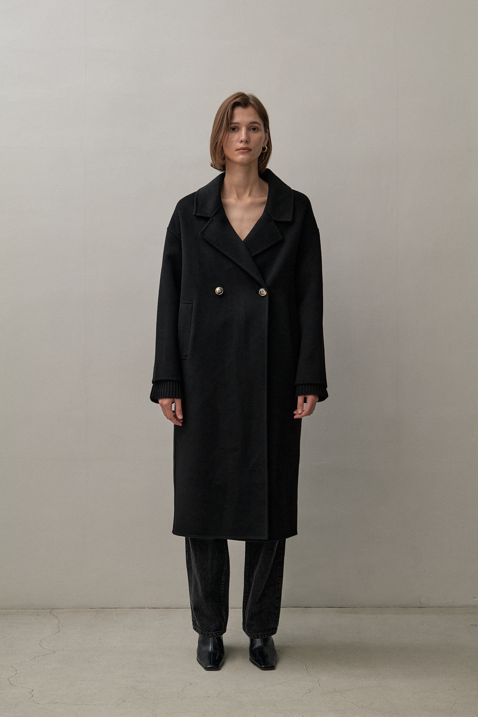 THE LONDON COAT - BLACK