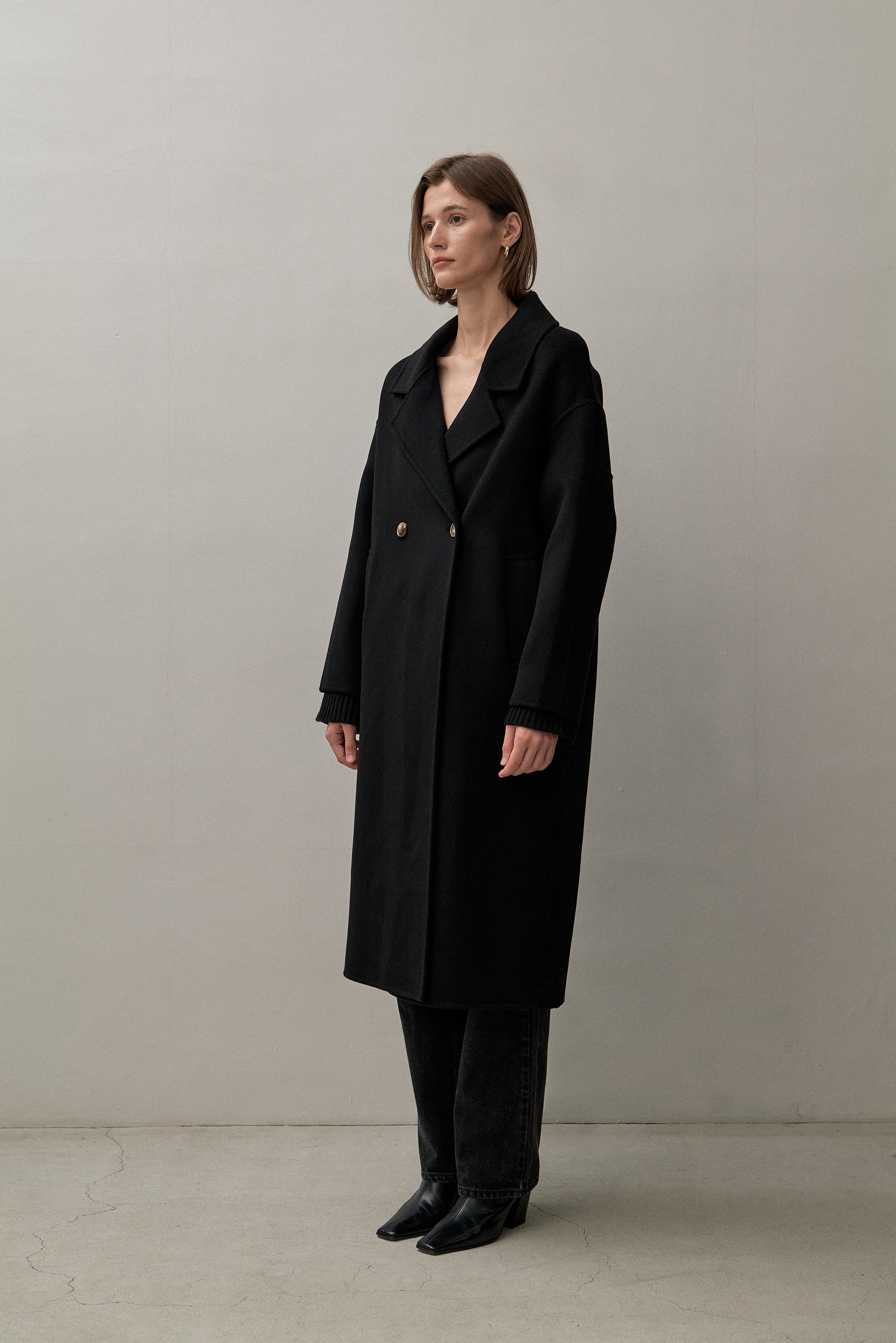 THE LONDON COAT - BLACK