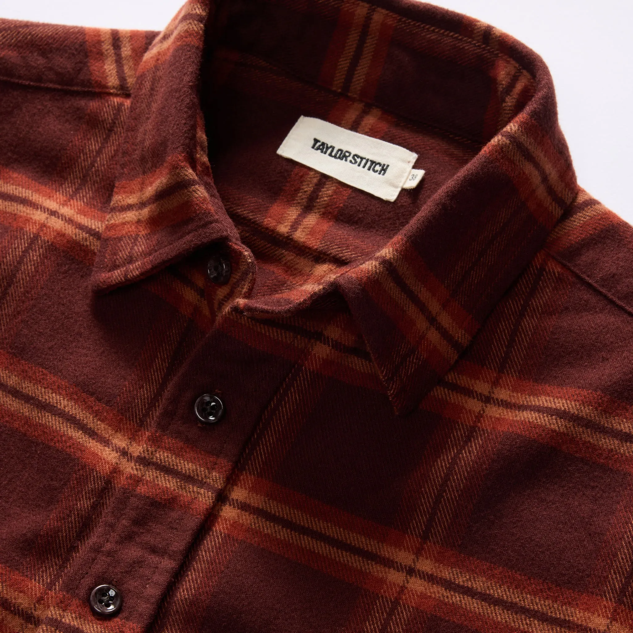 The Yosemite Shirt in Burnt Toffee Plaid