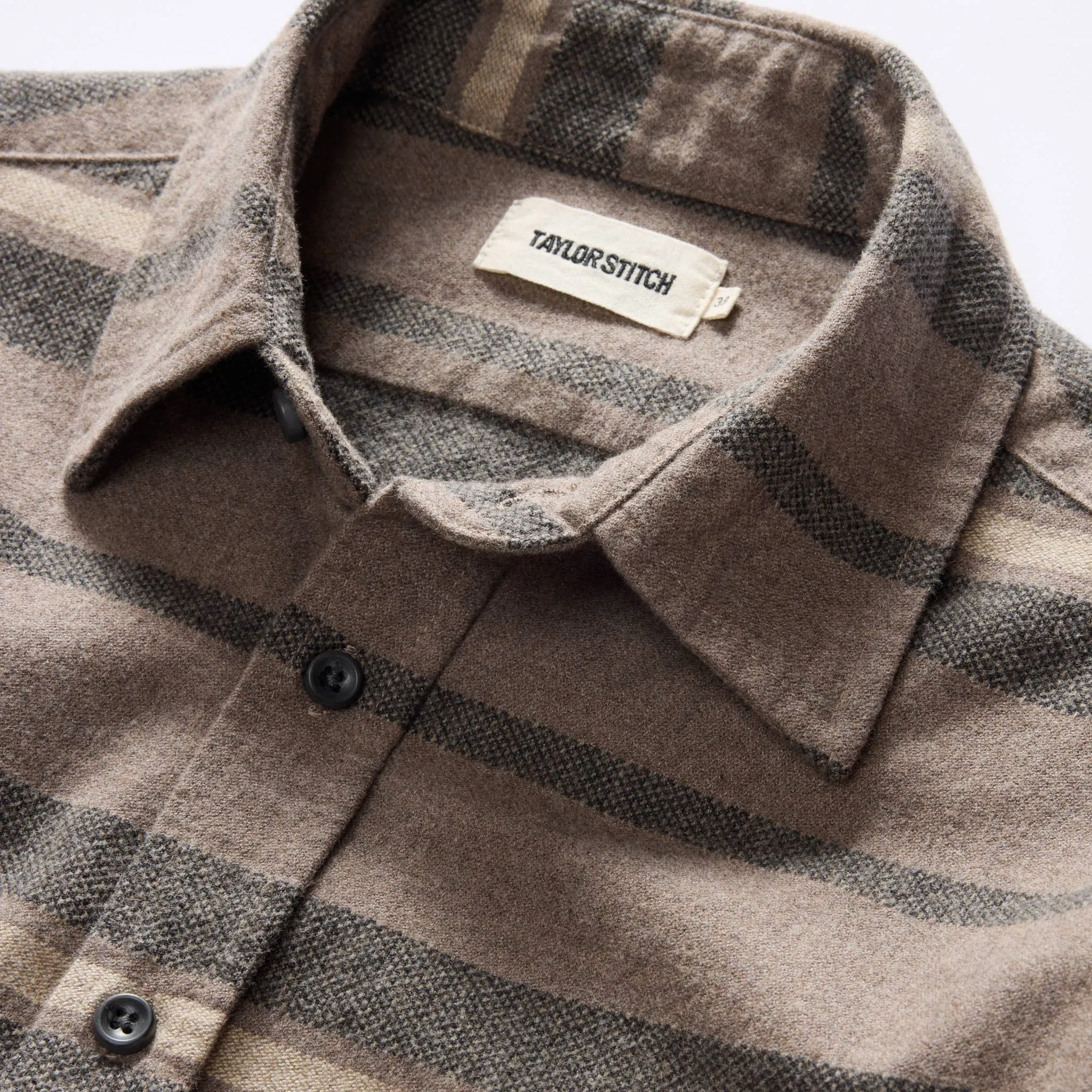 The Yosemite Shirt in Graystone Heather Stripe