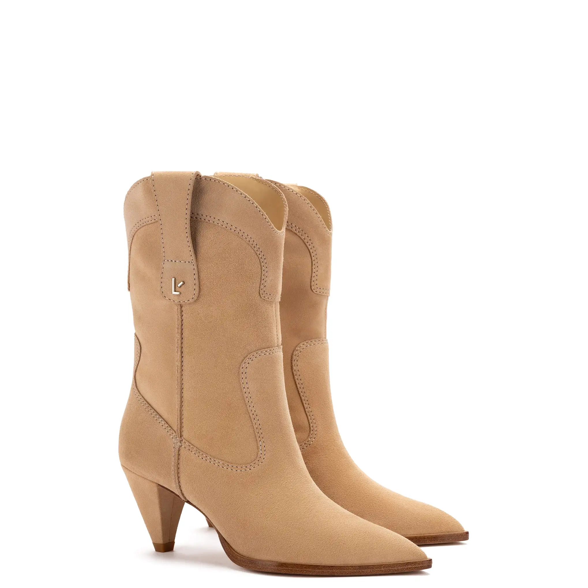 Thelma Boot In Sand Suede