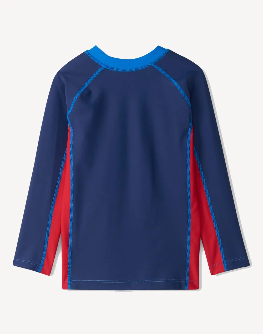 Toddler Boys Nautical Colourblock Long Sleeve Rashguard