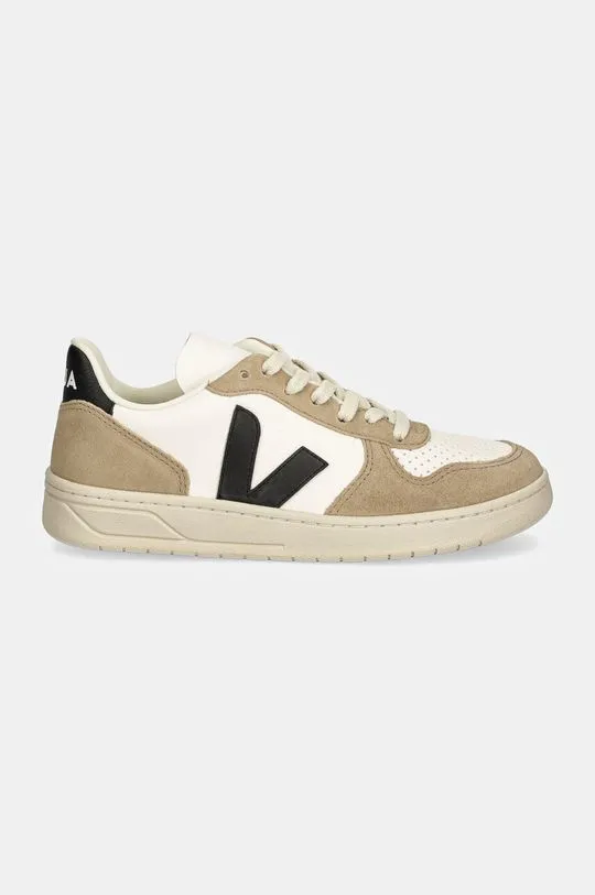 Veja leather sneakers V-10 beige color VX0503138