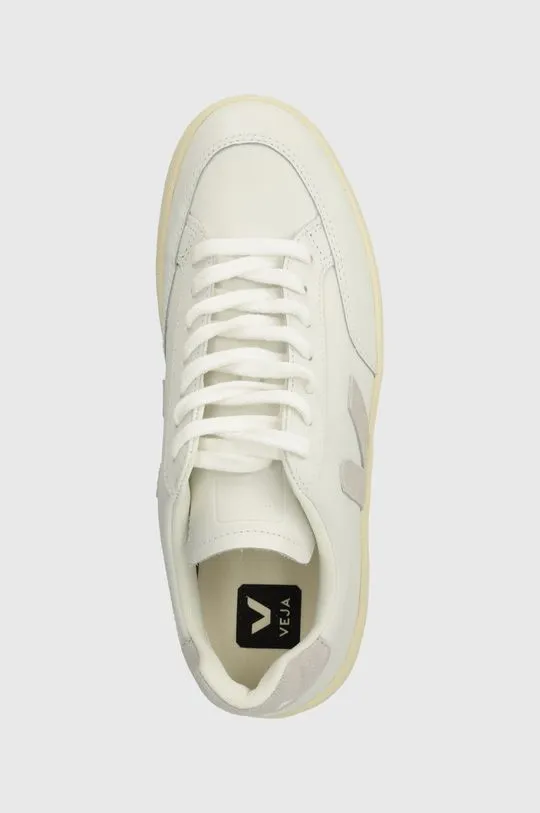 Veja leather sneakers V-12 white color XD0203484