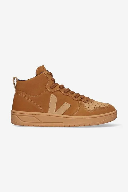 Veja suede sneakers V-15 Nubuck brown color VQ132616