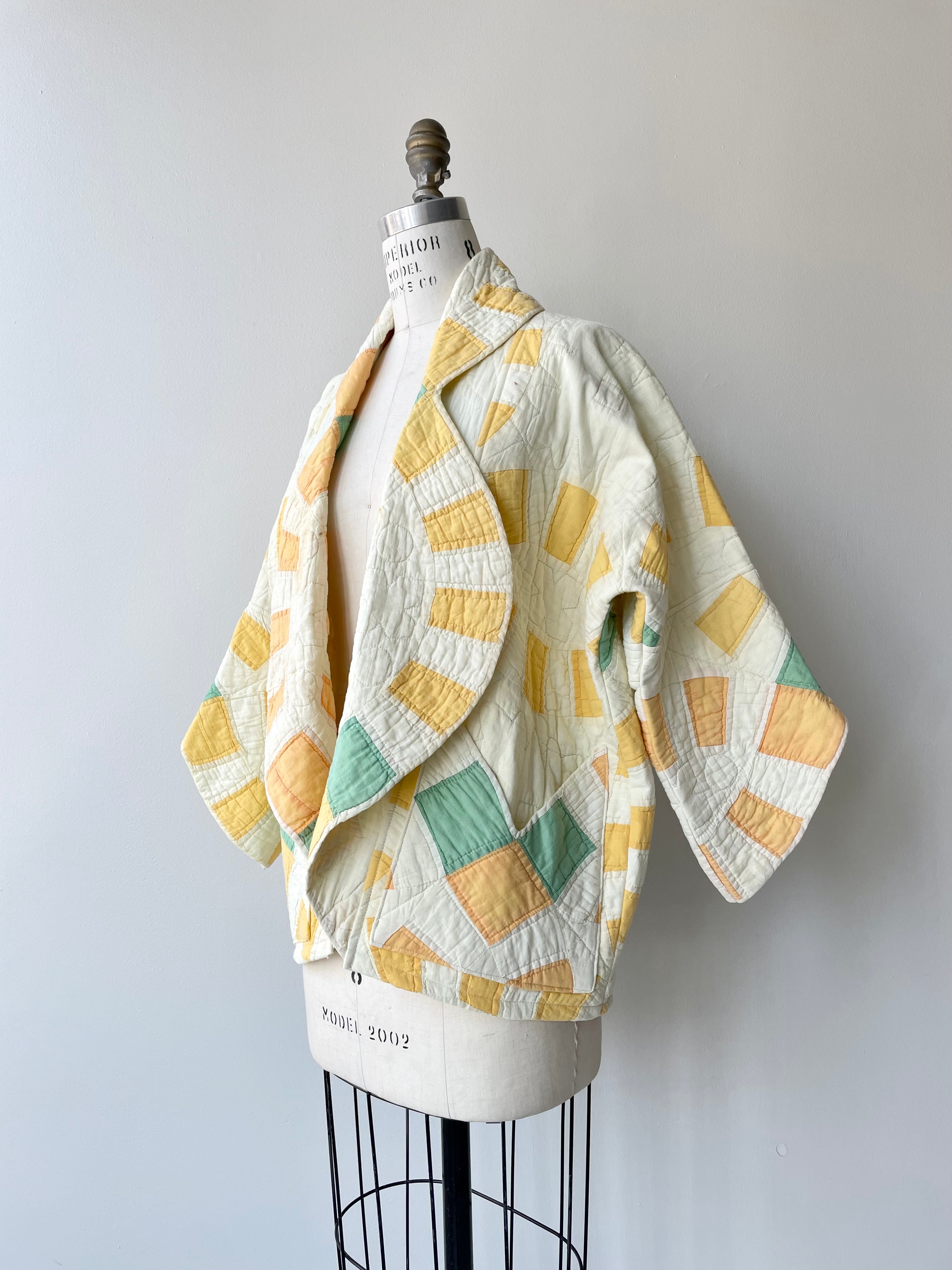 Wedding Ring Handmade Quilt Coat