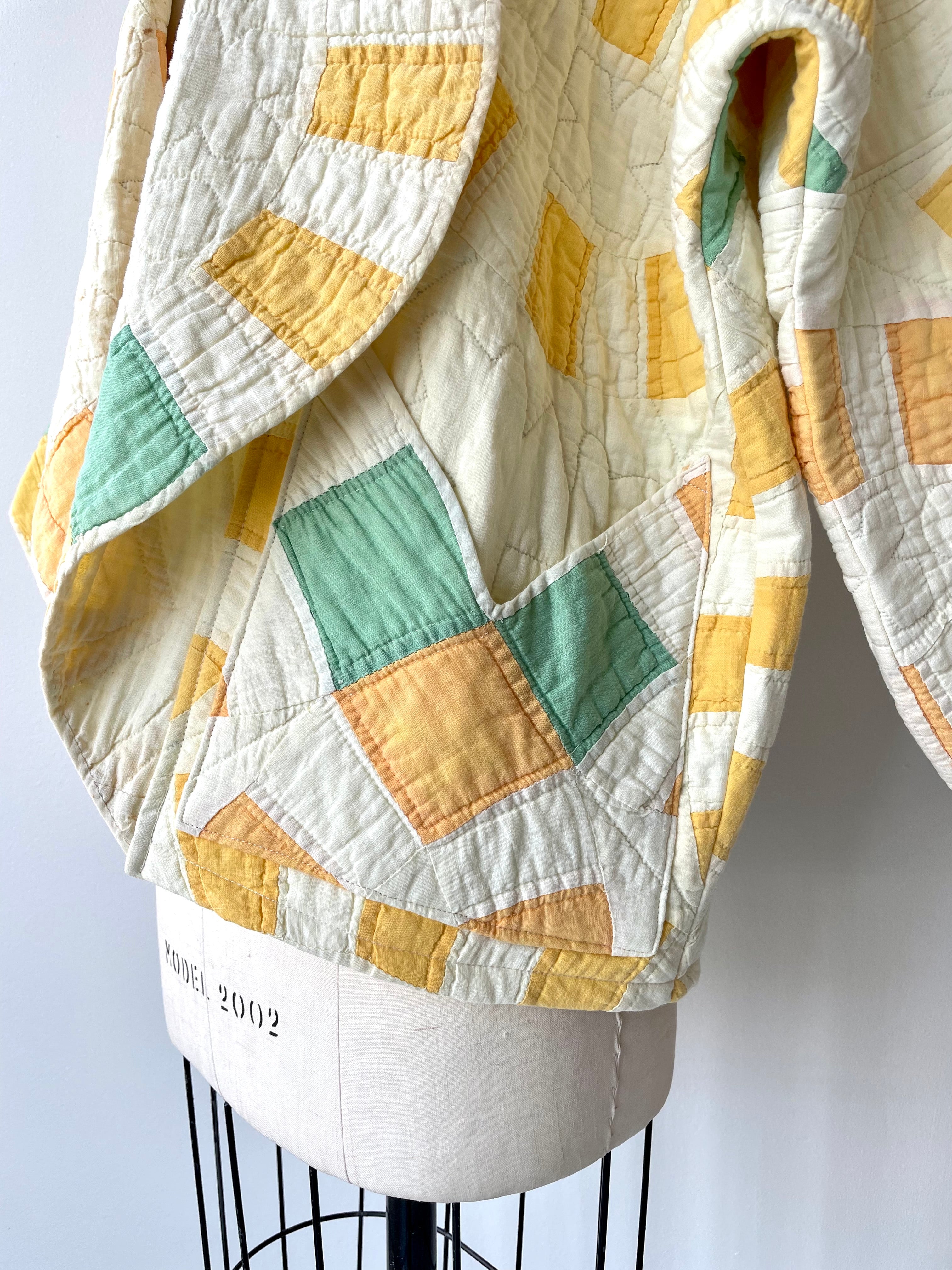 Wedding Ring Handmade Quilt Coat