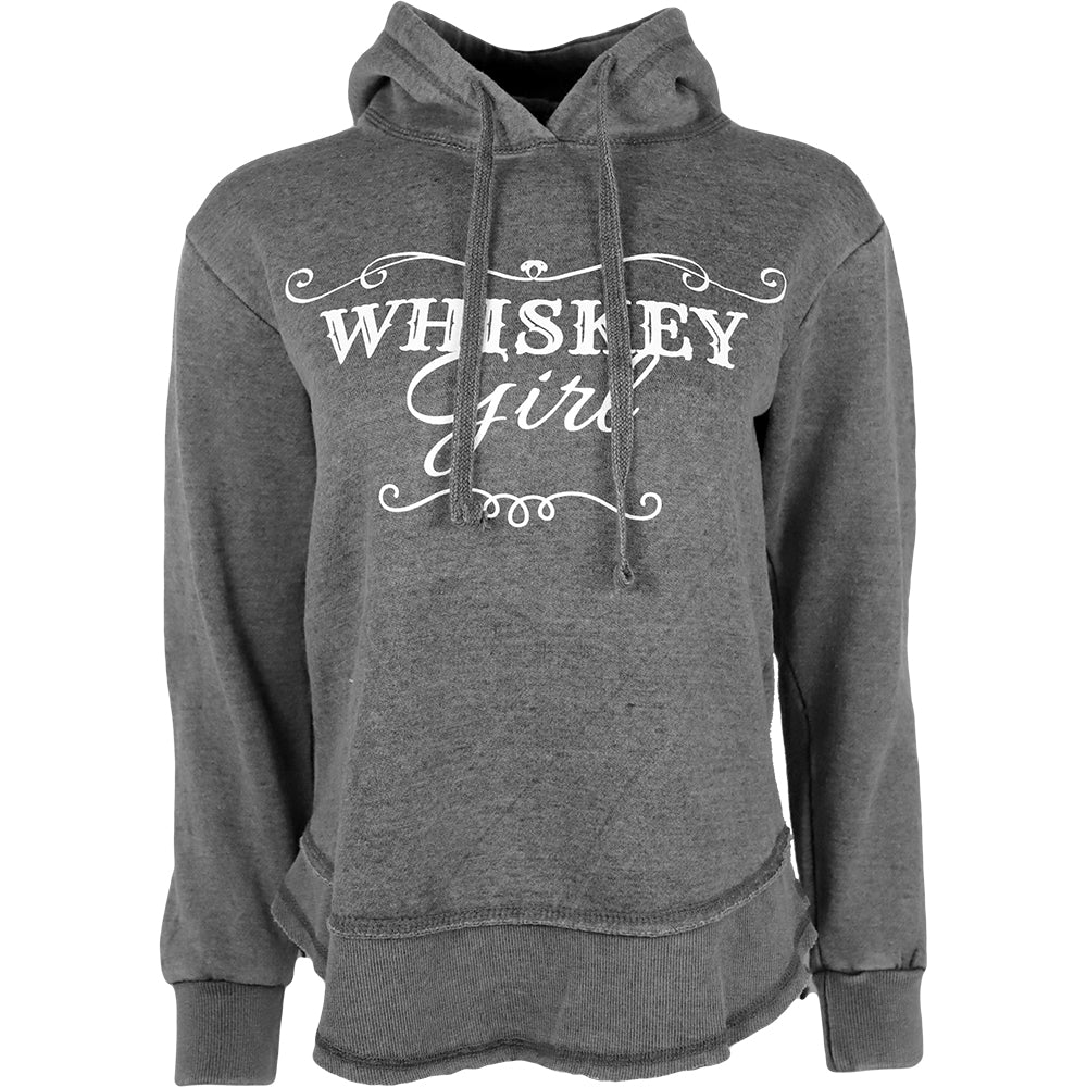 Whiskey Girl Hi Lo Pullover Hood