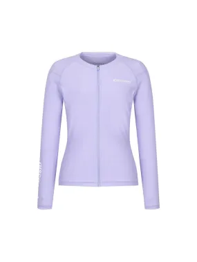 [WMS] Essential Full-Zip Rashguard D.Violet