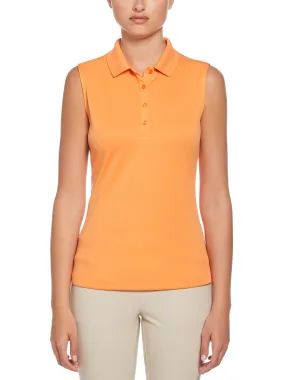 Womens Opti Dri Sleeveless Polo